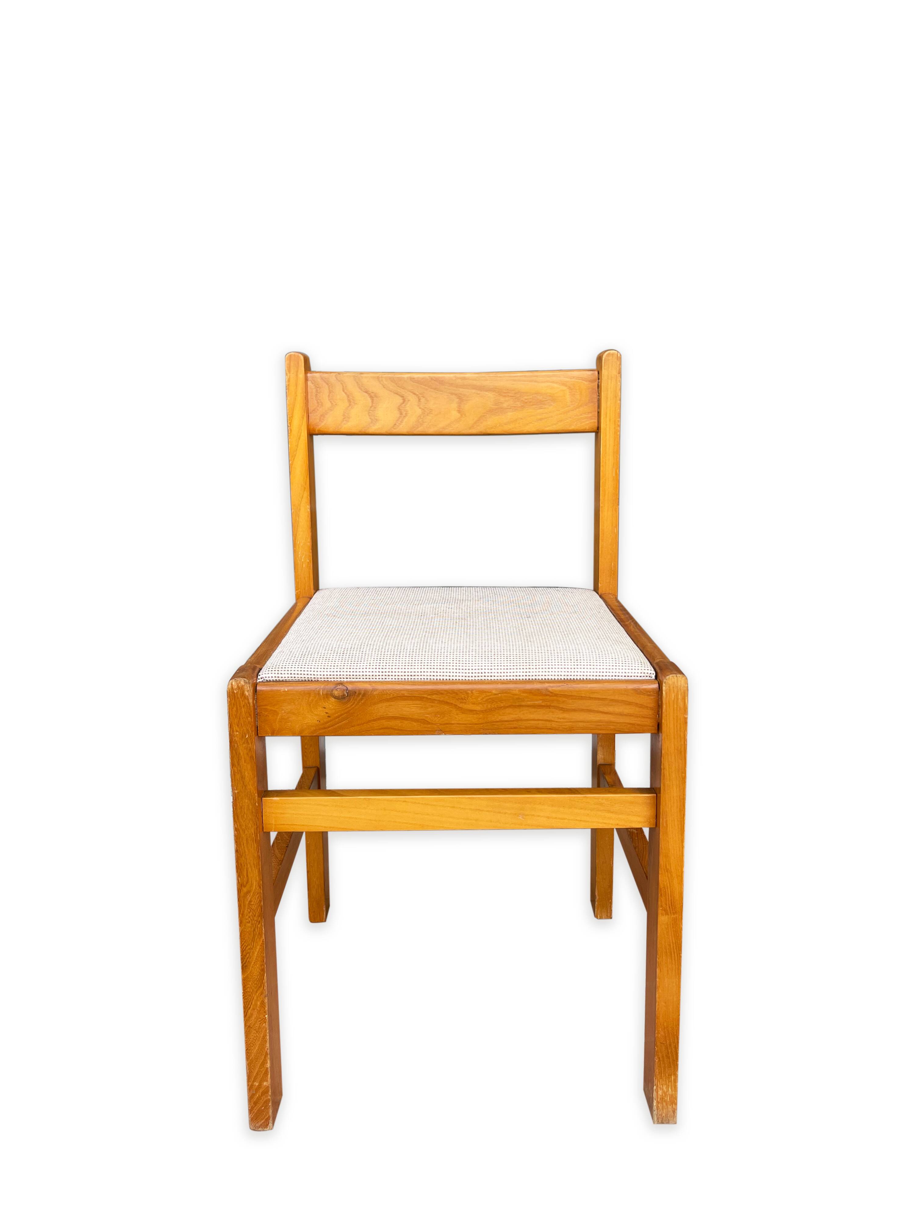 Ensemble de 6 chaises de cuisine italiennes, 1960