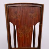 Art Nouveau side chair Louis Majorelle anno 1900