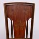 Art Nouveau side chair Louis Majorelle anno 1900