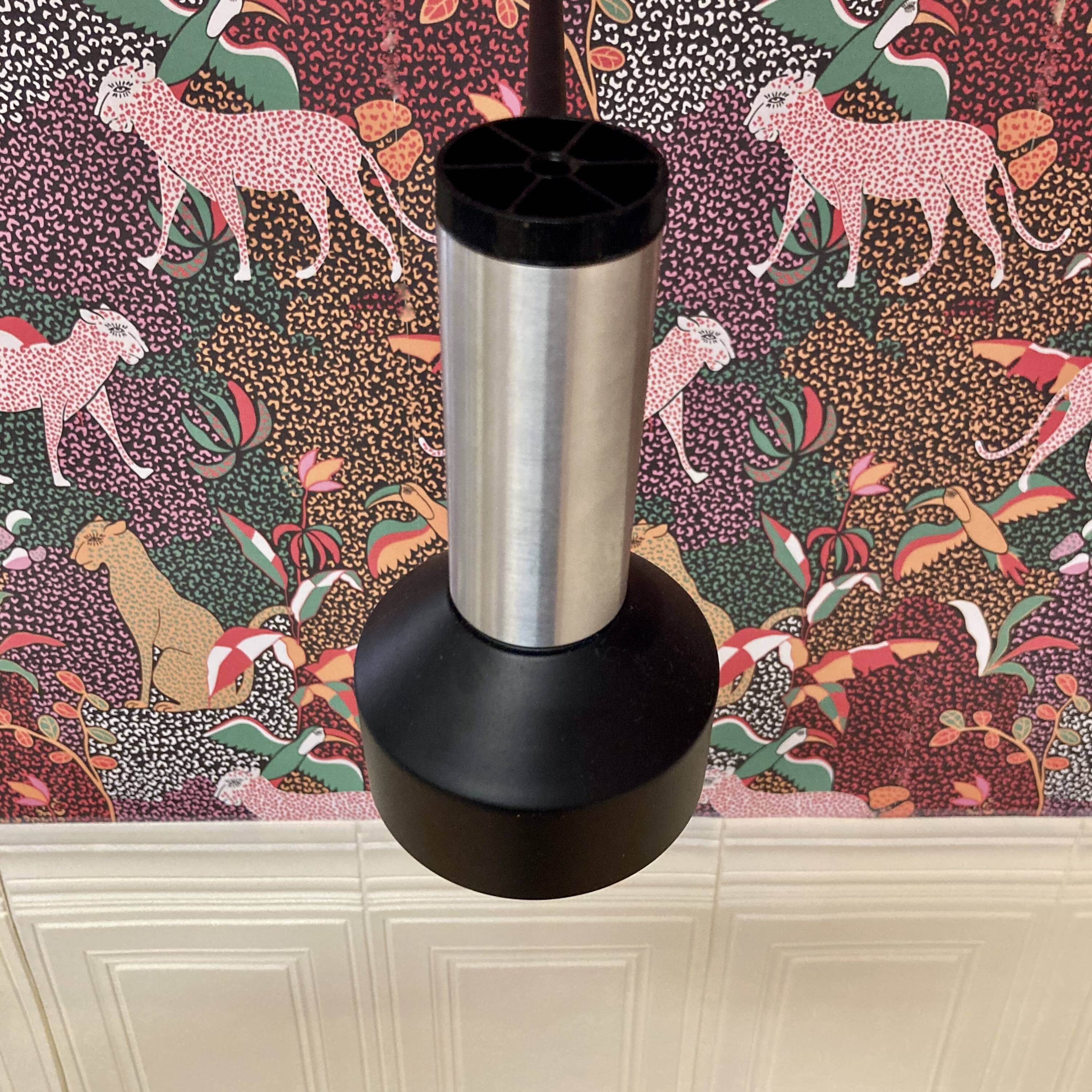 Pair of large 65 cm wall lights, 1950s design.