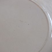 Set 6 flat plates in Iron Earth Salins Garland Louis XVI - Lot 9