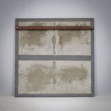 Ceramic floral relief wall sculpture by Neubauer, 1970s