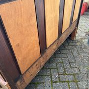 Gothic Revival Wooden Bench