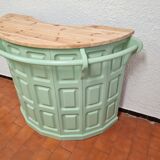 Solid wood bar counter