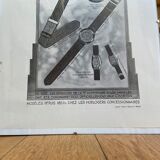 Advertising poster Omega 17 June 1933