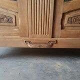 Art deco oak cabinet