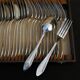 Ménagère entremet 24 pieces art deco goldsmith deetjen - forks/spoons