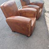 Pair of leather club circa 1930/40