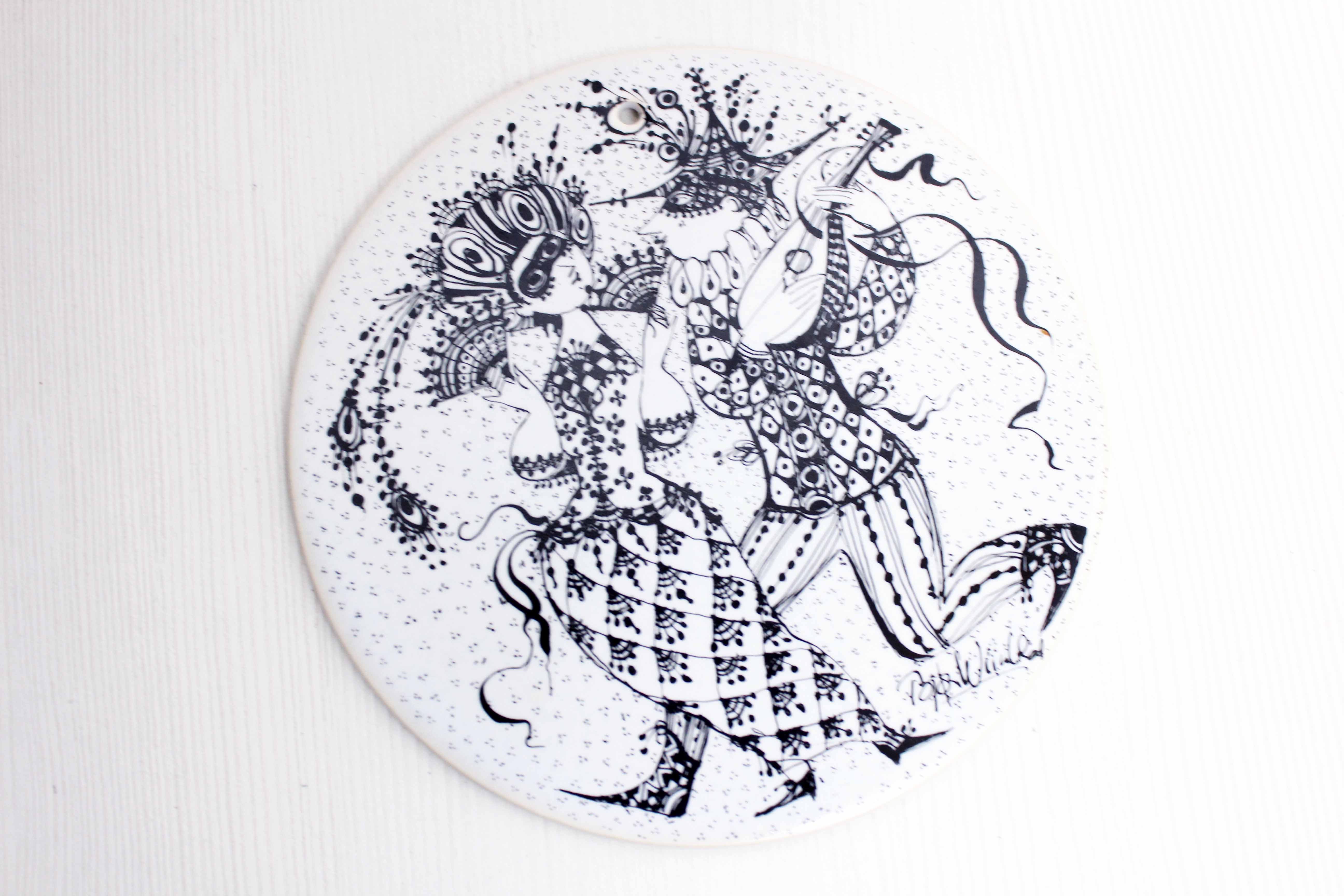 Decorative ceramics by Bjorn Wiinblad