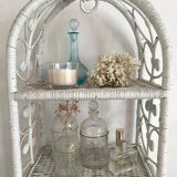 Peacok Rattan Shelf