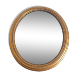 Miroir ancien en bois doré