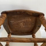 Antique solid wood stool