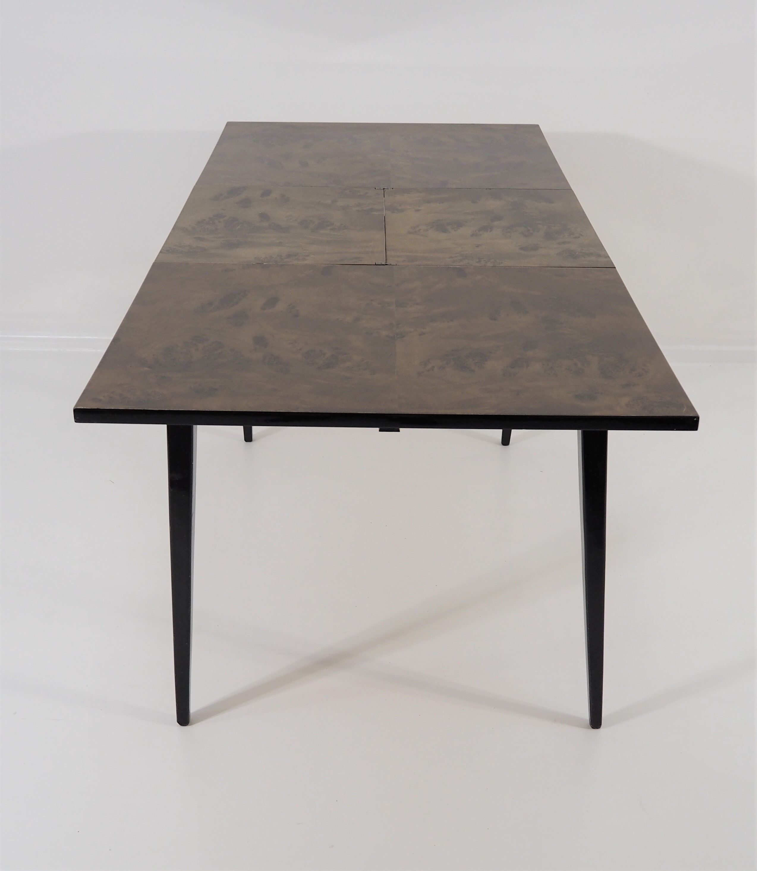 Table and 6 chairs for the dining room of the '70s