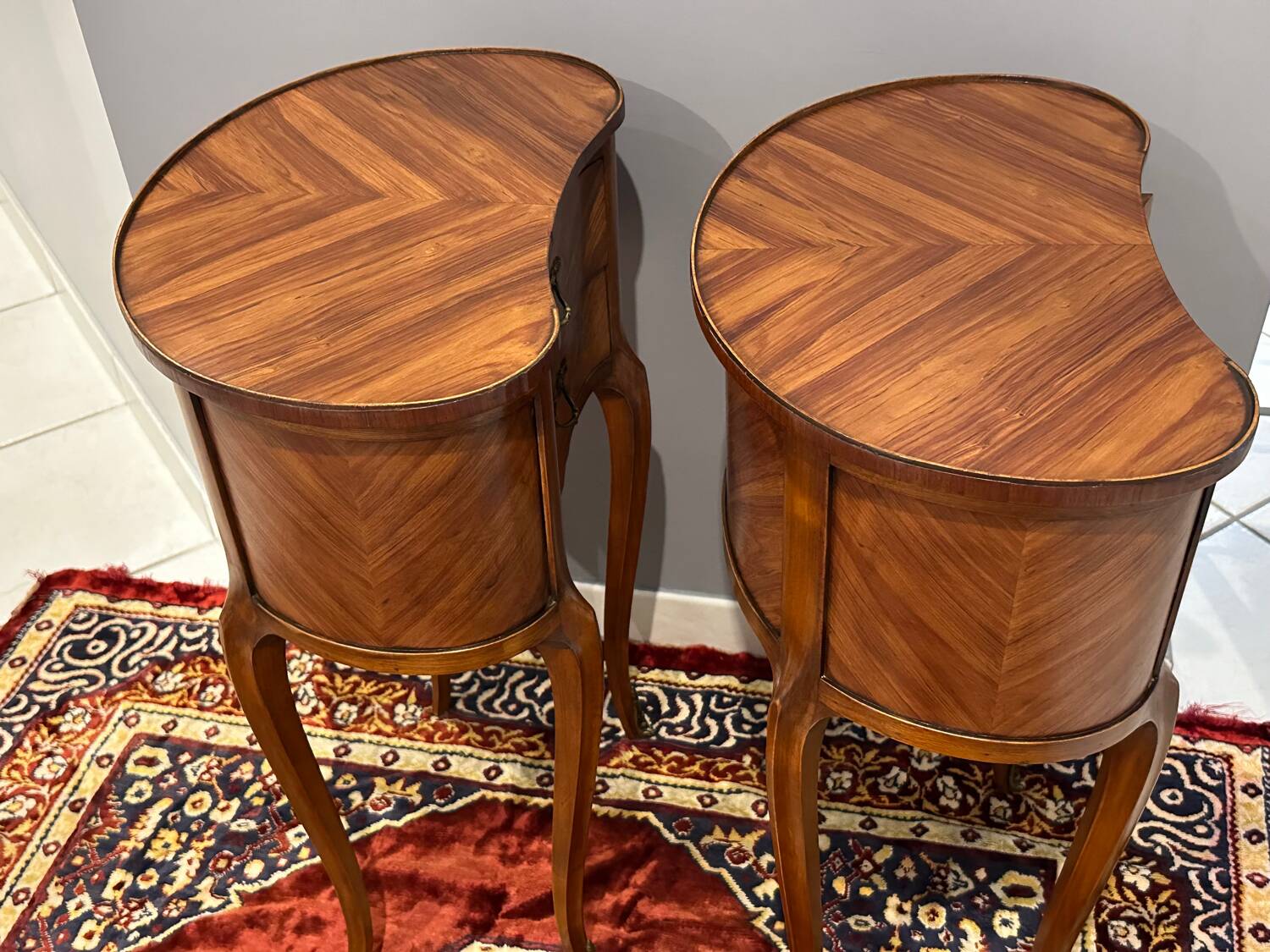 Paire de Chevet  rognon Louis XV