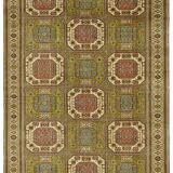 Turkish Wool Vintage Kayseri Rug 195 cm x 295 cm