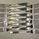 Fourchettes Deetjen Métal Argenté filet poinçon orfèvrerie service X 12