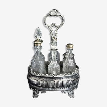Neoclassical Style Condiment Service (Six Pieces)