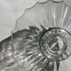 Thick glass vase, organic shape