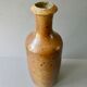 Pyrite stoneware bottle vase by Charles Gaudry