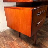 Bureau vintage rétro vintage en teck par GPlan 1960
