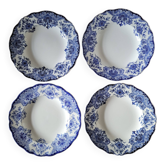 La Redoute x Selency set of 4 Dordrecht hollow plates