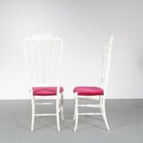 Paire de chaises Chiavari, fabriquéeenne en Italie 1960