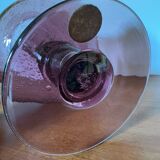 Large bubble glass tealight holder from Montauroux, 1960s