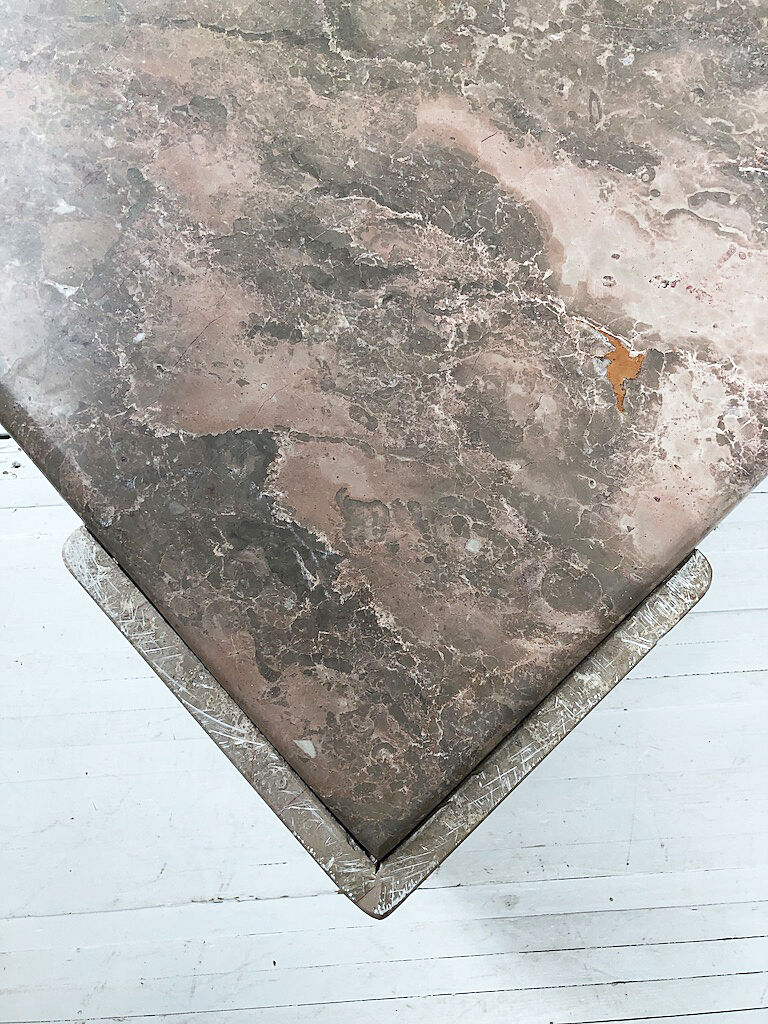 Roche Bobois pink marble table