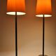 A Pair Of “Flet” Floor Lamps by Jo Hammerborg for Fog & Mørup, Denmark – 1960s