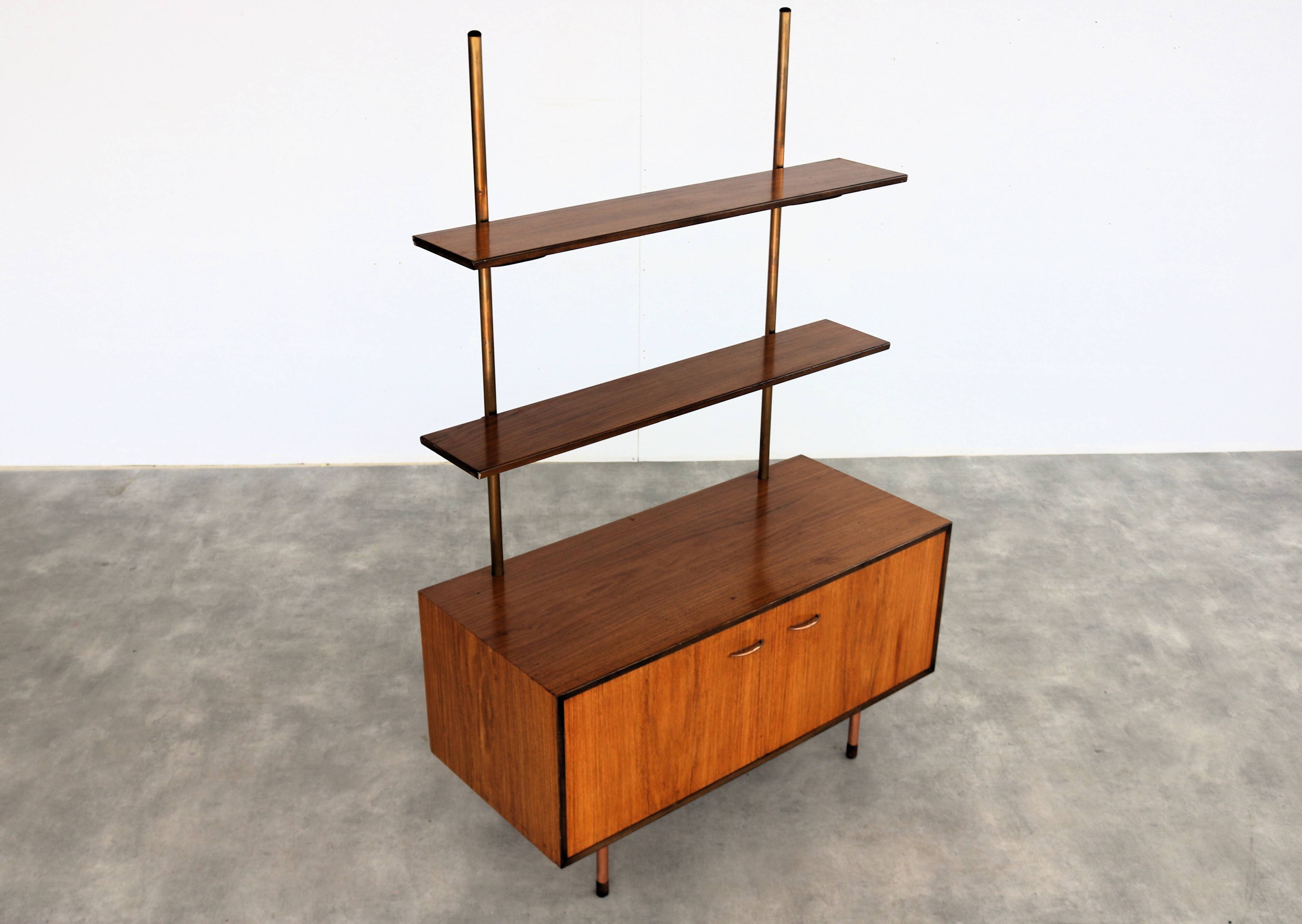 vintage bookcase | wall cabinet | 1960s | Swedish
