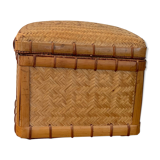Vintage rattan box