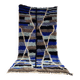 Beni Ouarain rug 300x130 cm – Handmade piece in thick wool,