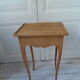 Bedside table from the 1900s, 1 drawer, waxed finish