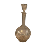 Flacon cristal dans le style de Saint Louis 19ème siècle
