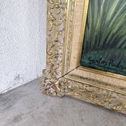 Framed oil painting "forest"