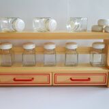 Vintage spice shelf