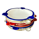 Vintage Rosenthal Elfenbein Kronach Ceramic Ashtray, Miramar Serie with Red