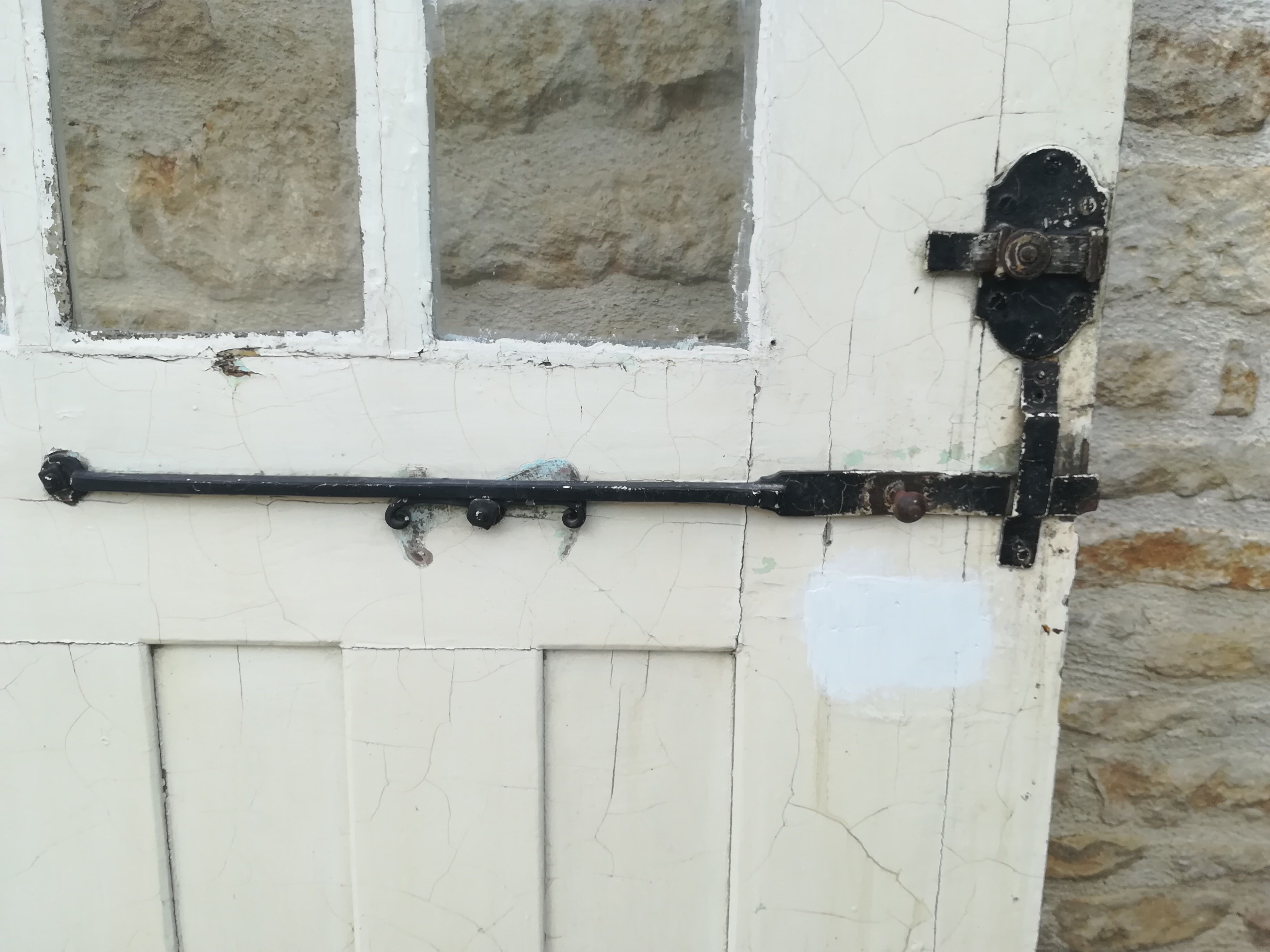 Door of entere in chene