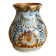 Vase grès signé Courjault – céramique française vintage 1980