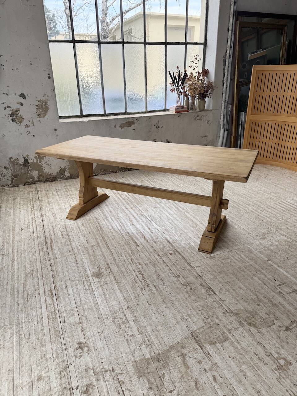 Beech monastery table 2m