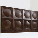 Vintage brutalist sideboard 1970s