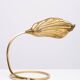 Pair Brass leaf table lamps design by Carlo Giorgi & Tommaso Barbi 1970s