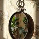 Oval mirror in handcrafted wrought iron, mid-century brutalist vintage from the 50s-70s.