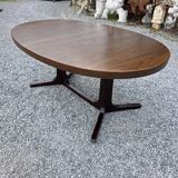 Extensible Baumann table in oak from the 1960s.