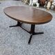 Table Baumann extensible en chêne des années 60
