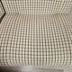 1970s modular sofa in plaid fabric