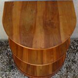 Art deco shelf walnut