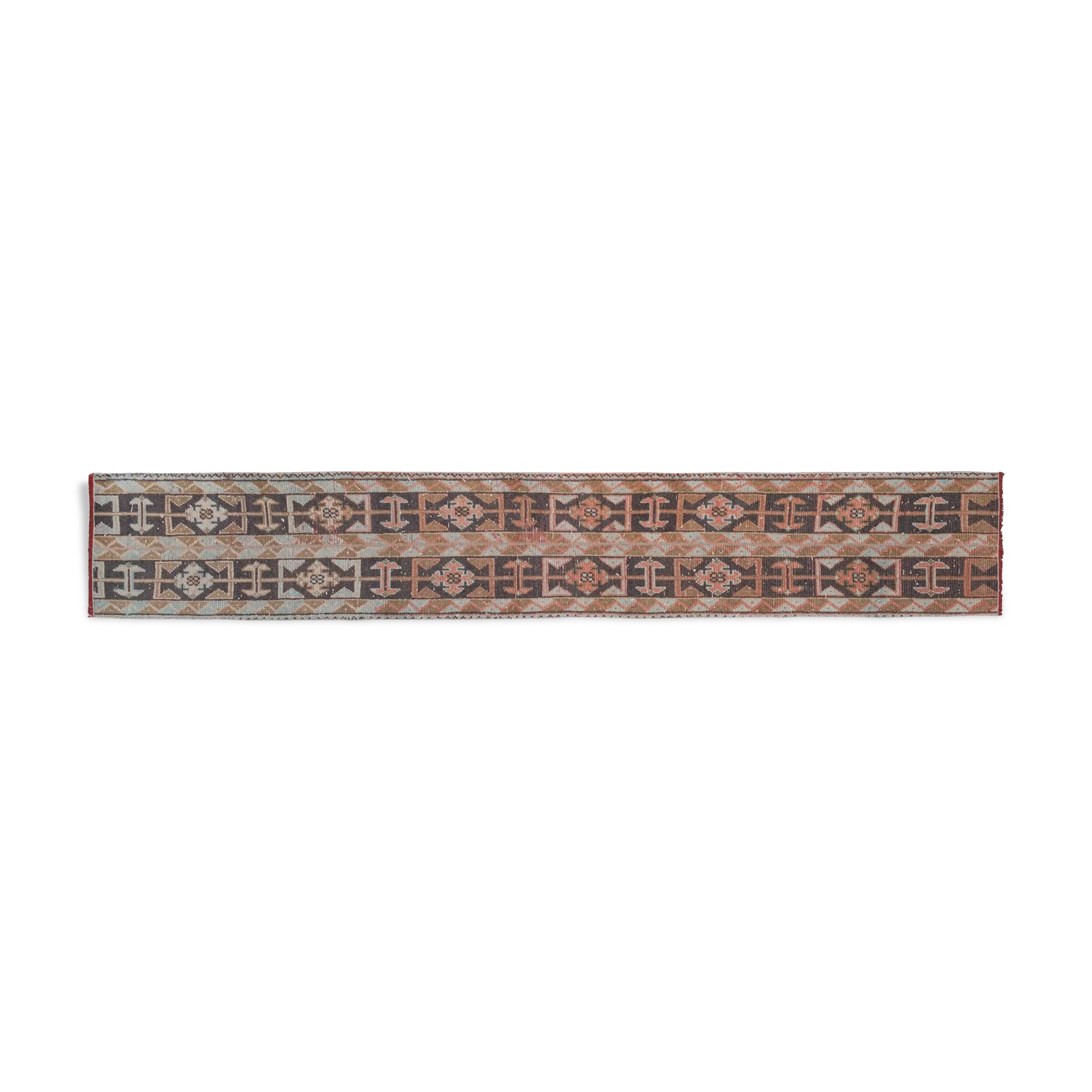 Vintage Turkish hallway rug 49x291 cm