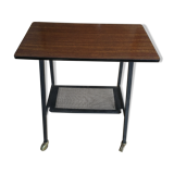 Roller side table