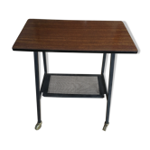 Roller side table